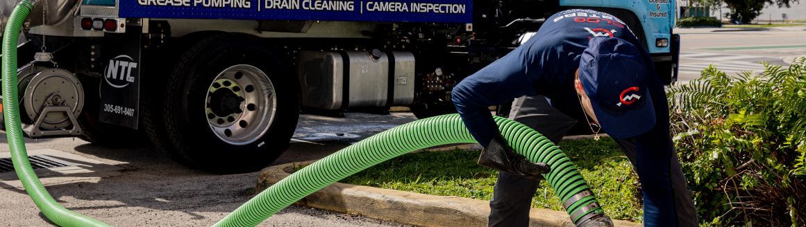 Sewer camera inspection process showing underground pipe diagnostics
