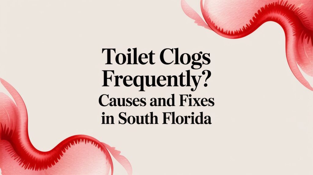 toilet clogs frequently title graphic